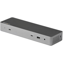 StarTech.com Thunderbolt 3 Dock w/USB-C Host Compatibility - Dual 4K 60Hz DP 1.4 or HDMI TB3/USB-C Docking Station - 1x 8K - 96W PD/5xUSB