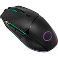 Cooler Master MM831 Gaming Mouse - Bluetooth/Radio Frequency - USB - Optical - Black