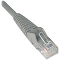 Eaton Tripp Lite Series Cat6 Gigabit Snagless Molded (UTP) Ethernet Cable (RJ45 M/M), PoE, Gray, 50 ft. (15.24 m)