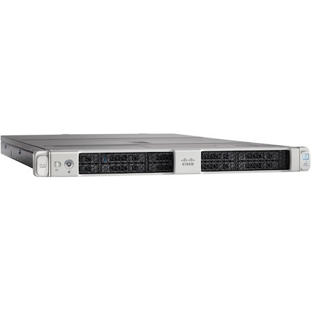 Cisco C220 M5 1U Rack Server - 2 x Intel Xeon Silver 4114 2.20 GHz - 32 GB RAM - 12Gb/s SAS Controller