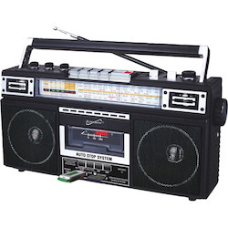 Supersonic 4 Band Radio & Cassette Player + Cassette To Mp3 Converter & Bluetooth