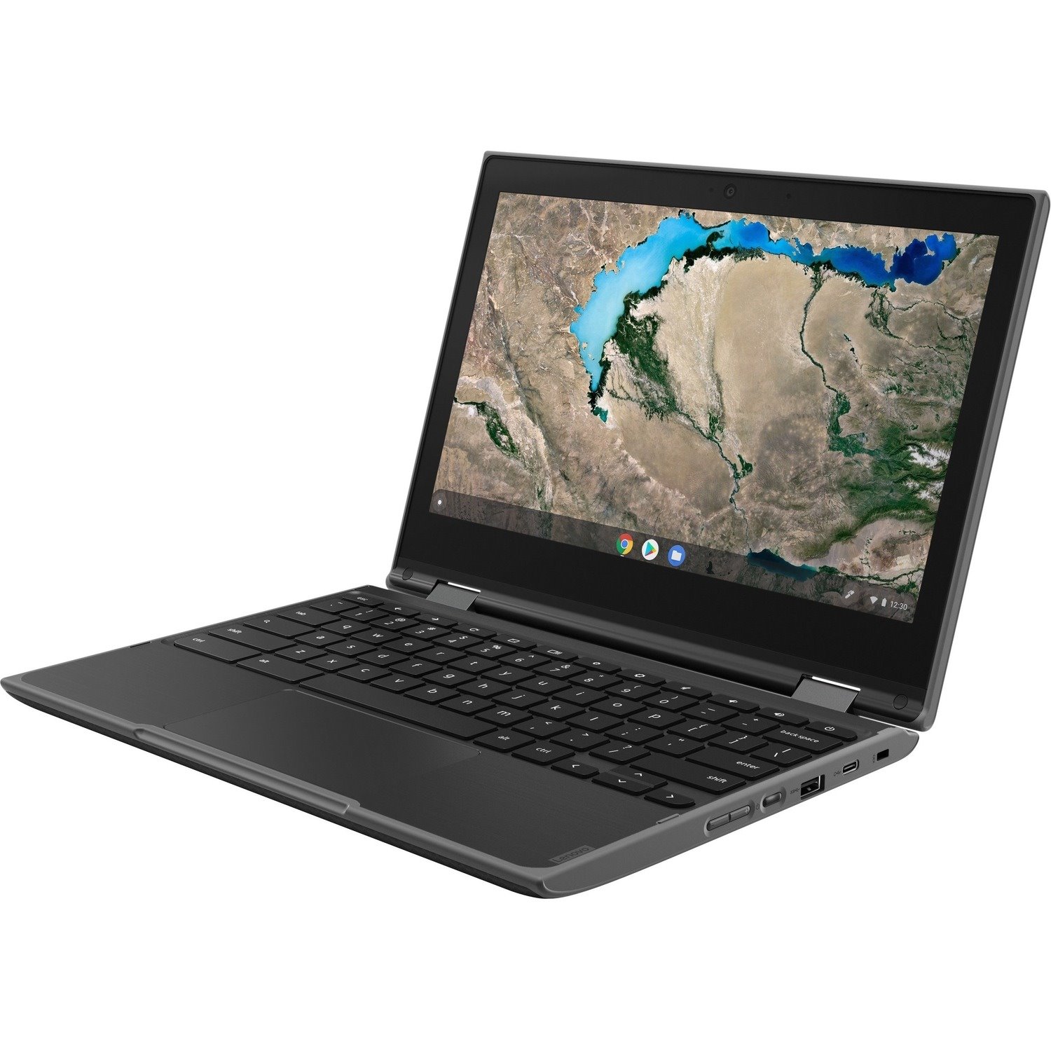 Lenovo 300e Chromebook 2nd Gen 81MB0024US 11.6" Touchscreen Convertible 2 in 1 Chromebook - HD - 1366 x 768 - Intel Celeron N4020 Dual-core (2 Core) 1.10 GHz - 4 GB Total RAM - 32 GB Flash Memory - Black