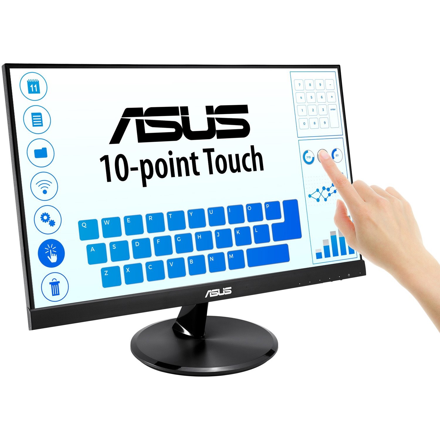 Asus VT229H 22" Class LCD Touchscreen Monitor - 16:9 - 5 ms