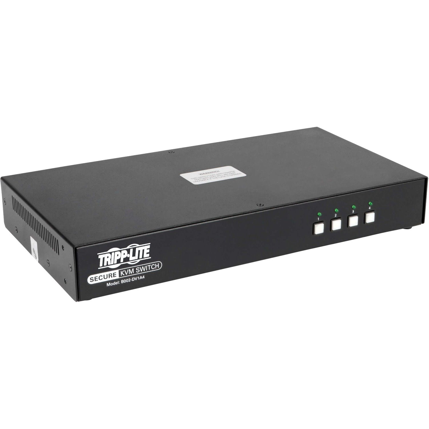 Tripp Lite Secure KVM Switch 4-Port DVI + Audio NIAP PP3.0 Certified DVI-I