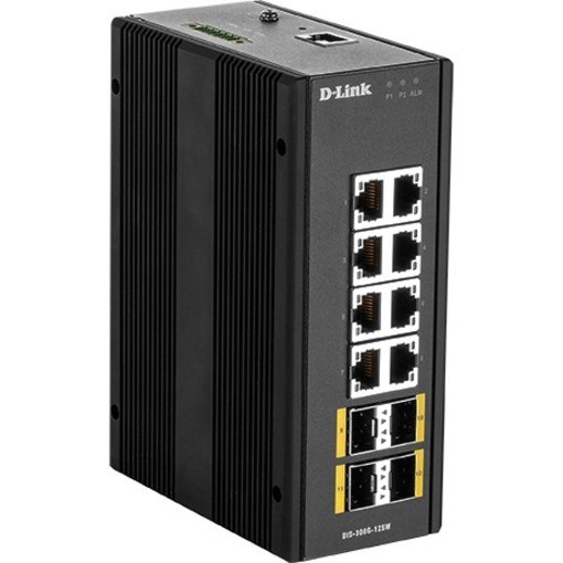 D-Link DIS-300G DIS-300G-12SW 8 Ports Manageable Ethernet Switch