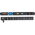 Eaton Metered Input rack PDU, 1U, L5-30P input, 2.88 kW max, 120V, 24A, 10 ft cord, Single-phase, Outlets: (12) 5-20R