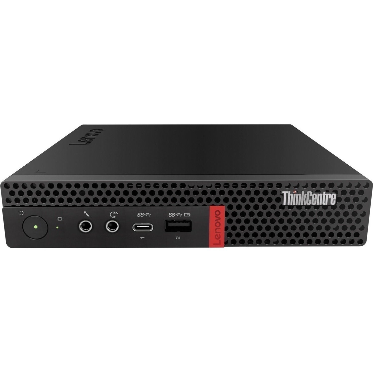 Lenovo ThinkCentre M720q 10T700CNUS Desktop Computer - Intel Core i5 9th Gen i5-9400T - 8 GB - 256 GB SSD - Tiny - Black