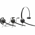 Poly EncorePro 500 540 Wired On-ear, Over-the-head, Over-the-ear, Behind-the-head Mono Headset - Black