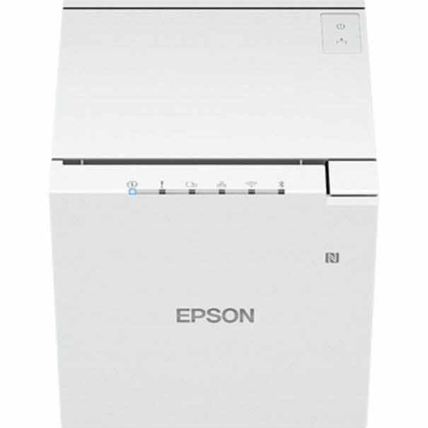 Epson TM-m30III (151A0) Direct Thermal Printer - Receipt Print - Bluetooth - Wireless LAN - UK - White