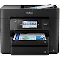 Epson WorkForce Pro WF-4830 Inkjet Multifunction Printer-Color-Copier/Fax/Scanner-4800x2400 dpi Print-Automatic Duplex Print-33000 Pages-500 sheets Input-1200 dpi Optical Scan-Color Fax-Wireless LAN-Epson Connect-Android Printing-Mopria