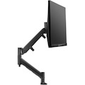 Atdec Desk Mount for Curved Screen Display, All-in-One Computer, LCD Display - Black