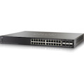 Cisco 500 SG500X-24P 24 Ports Manageable Layer 3 Switch - Gigabit Ethernet, 10 Gigabit Ethernet - 10/100/1000Base-T, 10GBase-X - Refurbished