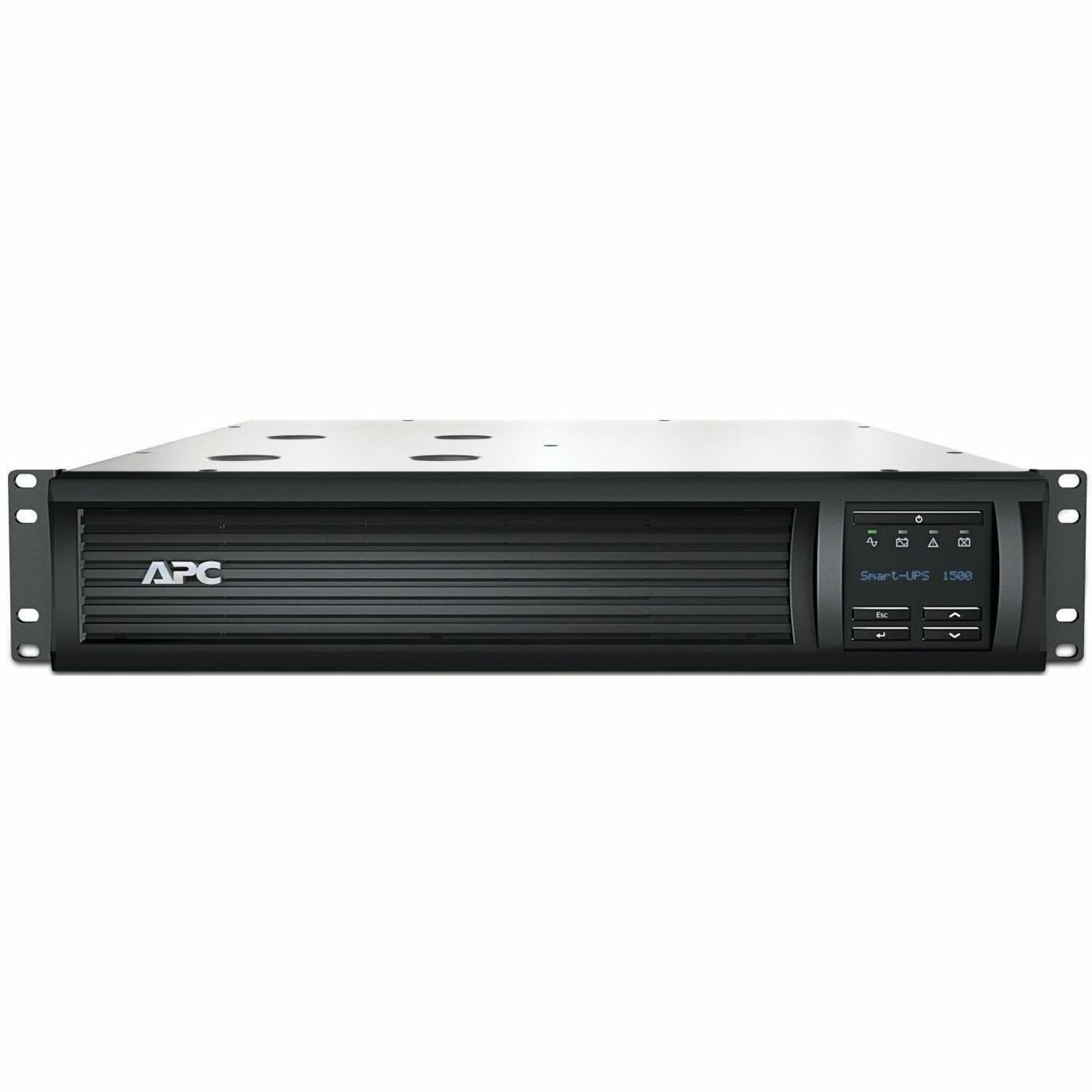 [TAA] APC Smart-UPS, Line Interactive, 1500VA, Rackmount 2U, 120V, 6 NEMA 5-15R outlets, SmartConnect Port+Network Card, AVR, LCD, TAA