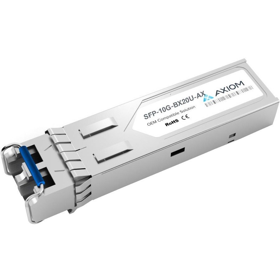 Axiom 10GBASE-BX20-U SFP+ Transceiver for Cisco - SFP-10G-BX20U (Upstream)