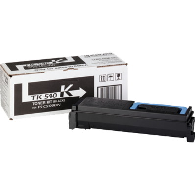 Kyocera TK-540K Original Laser Toner Cartridge - Black Pack