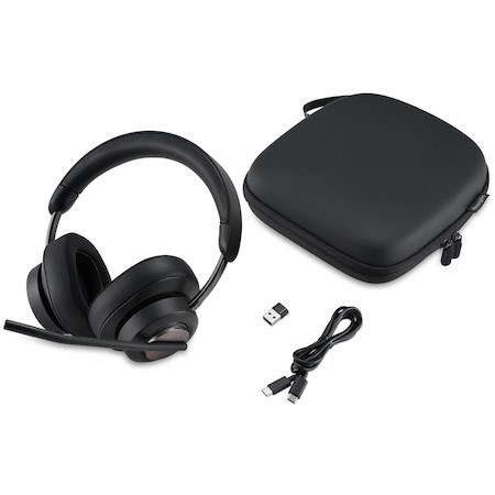 Kensington H3000 Wireless Over-the-ear, Over-the-head Stereo Headset - Black