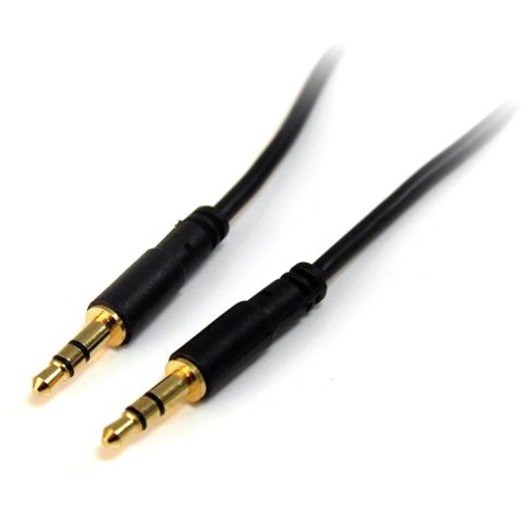 StarTech.com 10 ft Slim 3.5mm Stereo Audio Cable - M/M