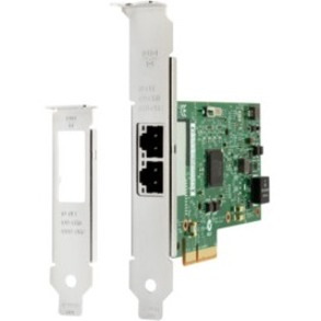 HP I350-T2 Gigabit Ethernet Card for Workstation - 10/100/1000Base-T - Plug-in Card