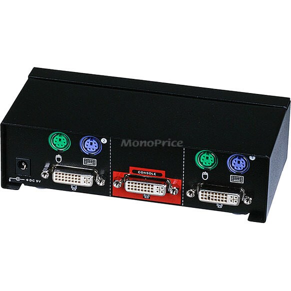 Monoprice 2-Port DVI KVM Switch - Retail