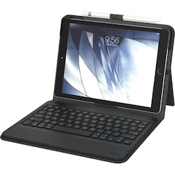 ZAGG Messenger Folio Keyboard/Cover Case (Folio) for 25.9 cm (10.2") Apple iPad Pro Tablet - Black