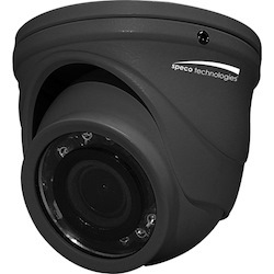 Speco HT471TG 4 Megapixel Surveillance Camera - Color - Mini Turret - Dark Gray - TAA Compliant