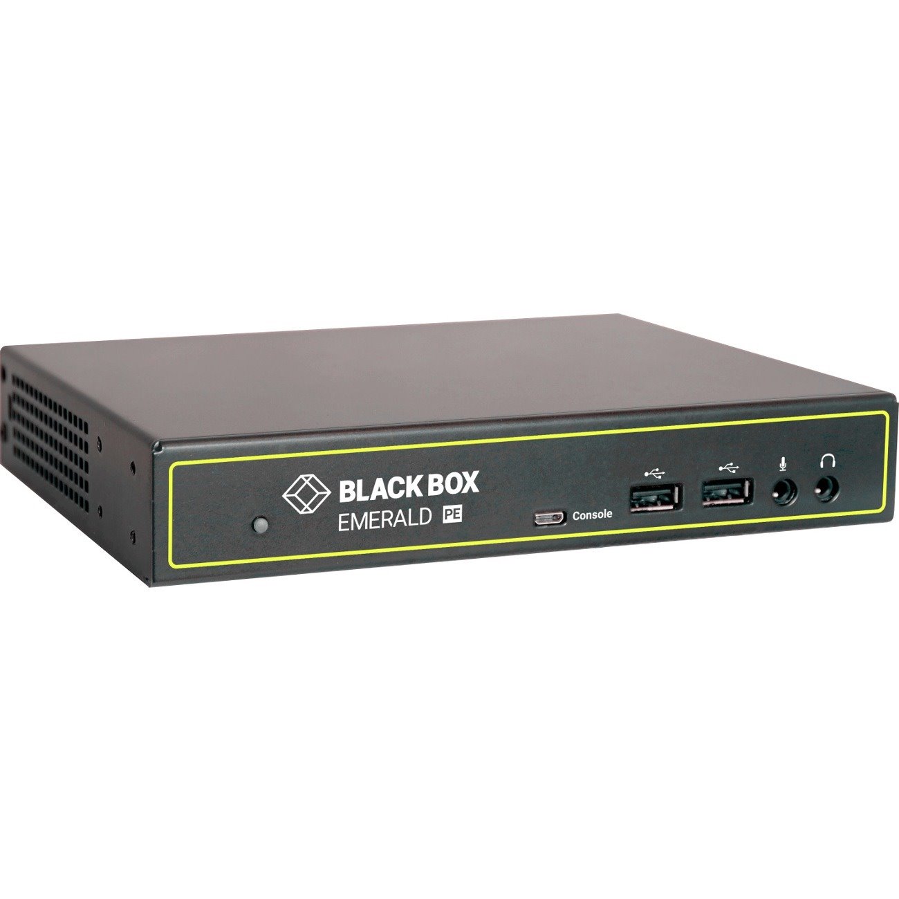 Emerald&reg; KVM-over-IP Receiver - Dual-Monitor, DVI-D, USB 2.0, Audio, PoE, Dual Network Ports RJ45 and SFP
