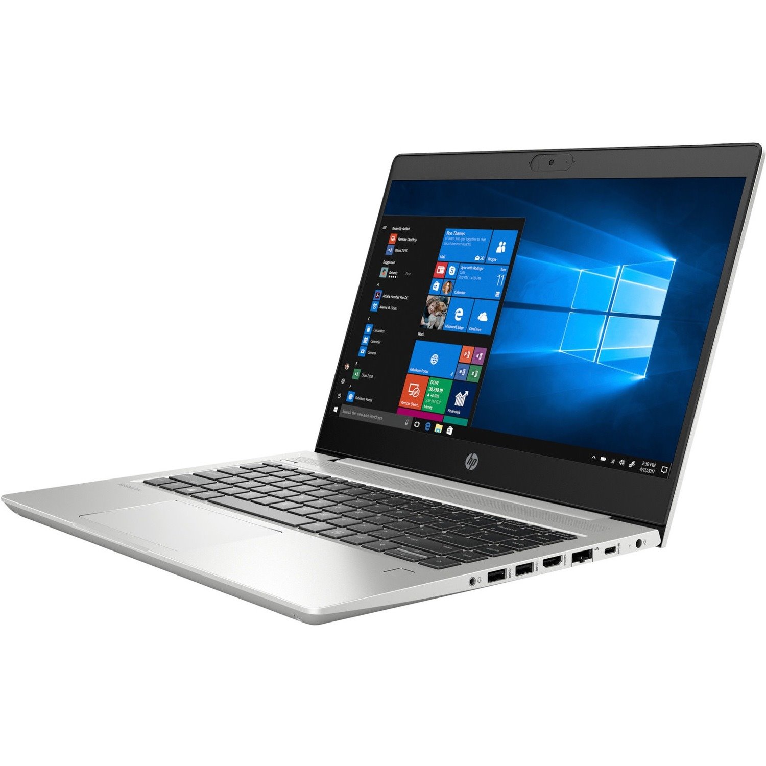 HP ProBook 440 G7 35.6 cm (14") Notebook - Full HD - 1920 x 1080 - Intel Core i5 10th Gen i5-10210U Quad-core (4 Core) 1.60 GHz - 8 GB Total RAM - 256 GB SSD - Pike Silver Aluminum