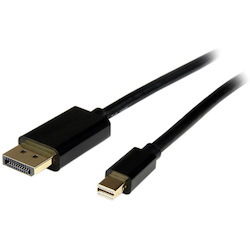StarTech.com 4m (13ft) Mini DisplayPort to DisplayPort 1.2 Cable, 4K x 2K mDP to DisplayPort Adapter Cable, Mini DP to DP Cable