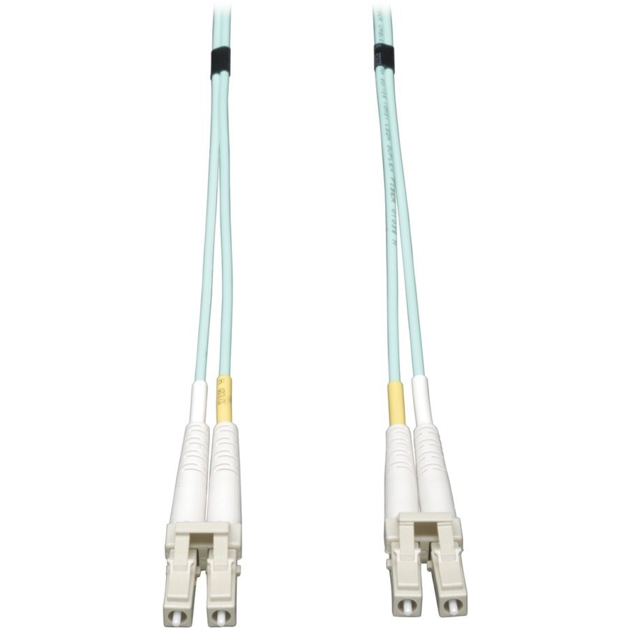 Tripp Lite 4M 10Gb Duplex Multimode 50/125 OM3 Fiber Cable LC/LC Aqua 13ft