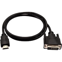 V7 Black Video Cable HDMI Male to DVI-D Male 1m 3.3ft