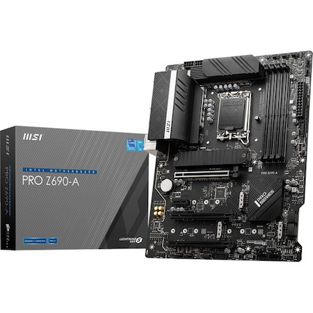 MSI Z690-A Desktop Motherboard - Intel Z690 Chipset - Socket LGA-1700 - Intel Optane Memory Ready - ATX