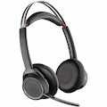 Poly Voyager Focus B825 Wireless On-ear Stereo Headset - Black - TAA Compliant