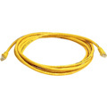 Monoprice Cat5e 24AWG UTP Ethernet Network Patch Cable, 10ft Yellow