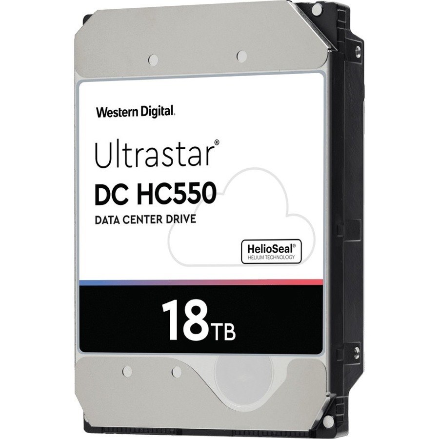 Western Digital Ultrastar DC HC550 18 TB Hard Drive - 3.5" Internal - SAS (12Gb/s SAS)