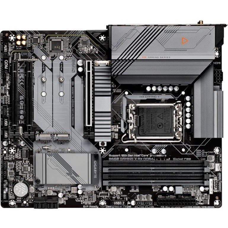 Gigabyte Ultra Durable B660 GAMING X AX DDR4 Gaming Desktop Motherboard - Intel B660 Chipset - Socket LGA-1700 - Intel Optane Memory Ready - ATX