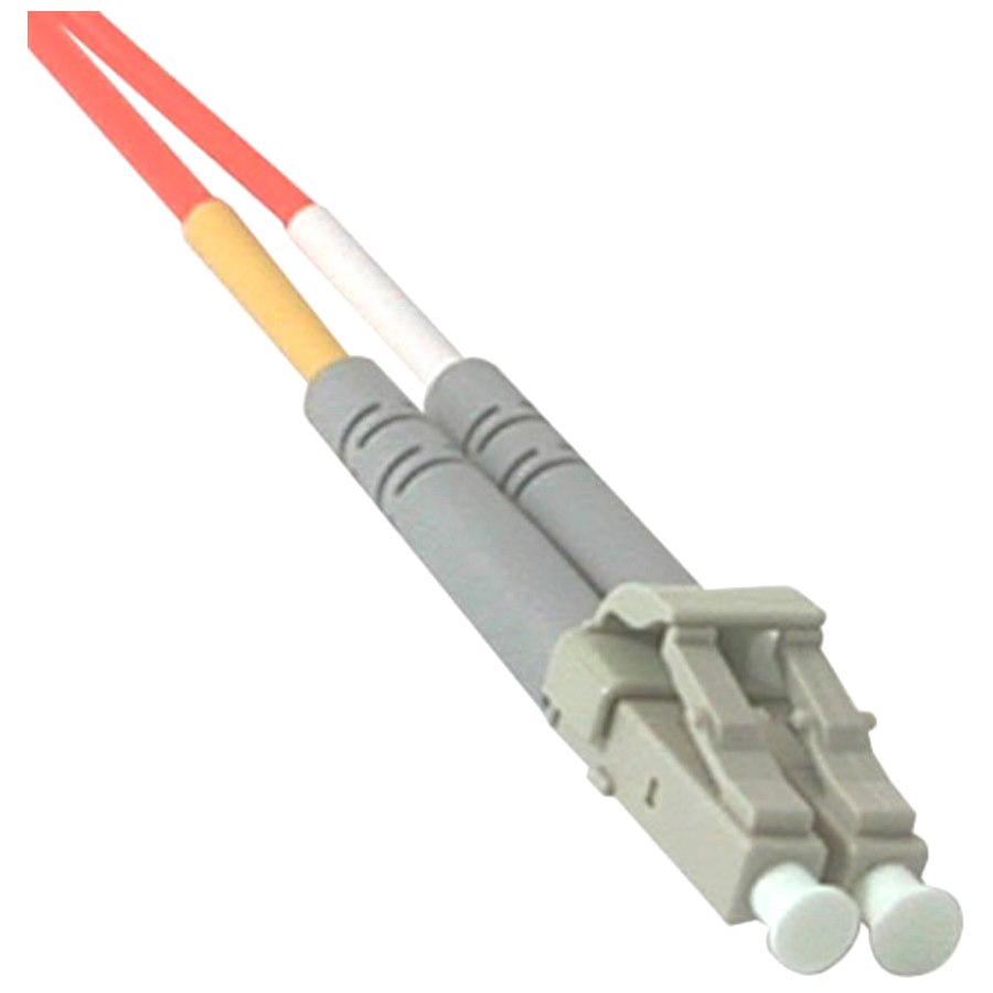 C2G 5m LC-ST 62.5/125 OM1 Duplex Multimode PVC Fiber Optic Cable - Orange