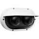 Wisenet PNM-C12083RVD 6 Megapixel Outdoor Network Camera - Color - Dome - White - TAA Compliant