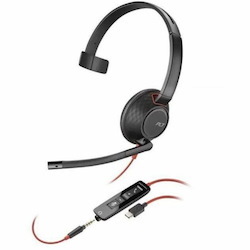 Poly Blackwire C5210 Wired On-ear, Over-the-head Mono Headset