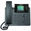 Yealink SIP-T34W IP Phone - Corded - Corded/Cordless - Wi-Fi, Bluetooth - Wall Mountable - Classic Gray