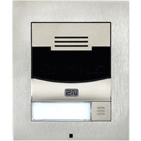 2N IP Solo Intercom Sub Station for Home, Door Entry - Nickel