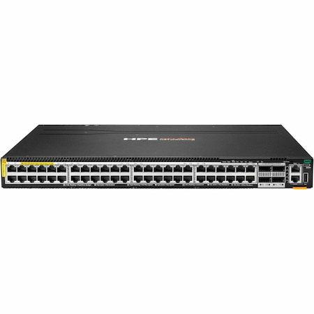 Aruba CX 6300 48 Ports Manageable Layer 3 Switch - 10 Gigabit Ethernet, 100 Gigabit Ethernet - 10GBase-T, 100GBase-X - TAA Compliant