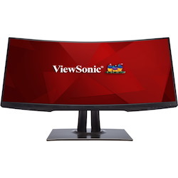 ViewSonic VP3481 34" WQHD Curved Screen LED LCD Monitor - 21:9