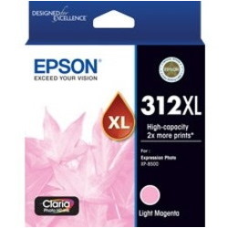 Epson Claria Photo HD 312XL Original High Yield Inkjet Ink Cartridge - Light Magenta - 1 Pack