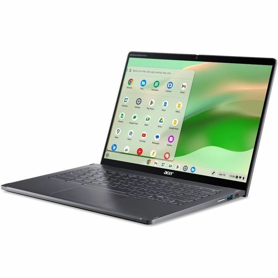 Acer Chromebook Spin 714 CP714-2WN CP714-2WN-34HE 14" Touchscreen Convertible 2 in 1 Chromebook - WUXGA - Intel Core i3 13th Gen i3-1315U - 8 GB - 256 GB SSD - English (US), French Keyboard - Iron