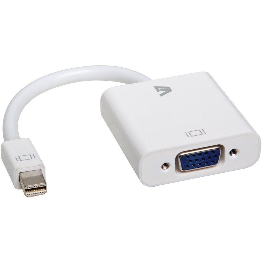 V7 CBL-MV1WHT-5E 10 cm Mini DisplayPort/VGA Video Cable