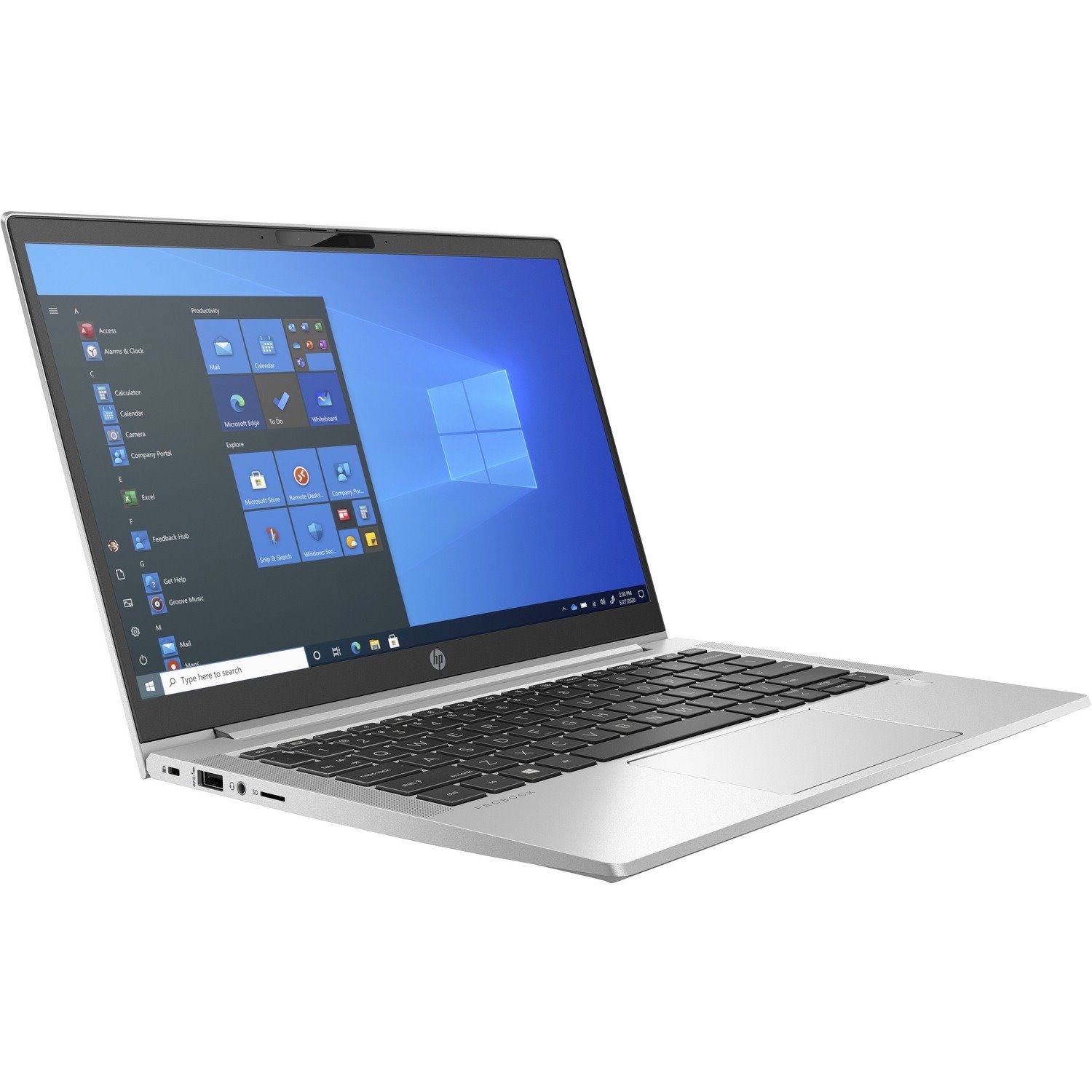 HP ProBook 430 G8 33.8 cm (13.3") Touchscreen Notebook - Full HD - 1920 x 1080 - Intel Core i5 11th Gen i5-1135G7 Quad-core (4 Core) - 8 GB Total RAM - 256 GB SSD - Pike Silver Plastic