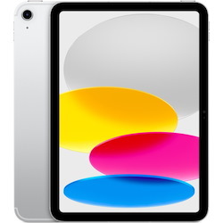 Apple iPad (10th Generation) A2757 Tablet - 10.9" - Apple A14 Bionic Hexa-core - 4 GB - 64 GB Storage - 5G - Silver