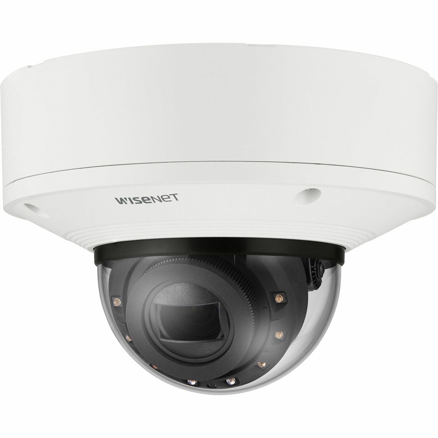 Wisenet XNV-9083R Outdoor 4K Network Camera - Color - Dome - White - TAA Compliant