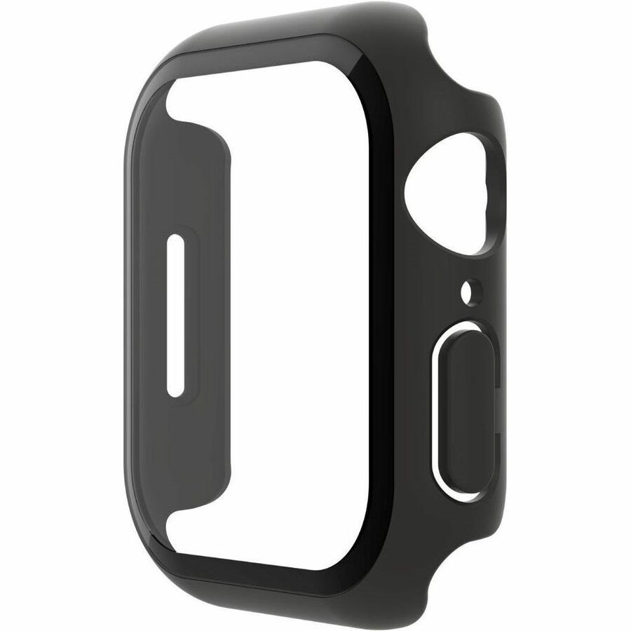 Belkin TemperedCurve 2-in-1 Treated Screen Protector + Bumper for Apple Watch Series 8 Black, Clear