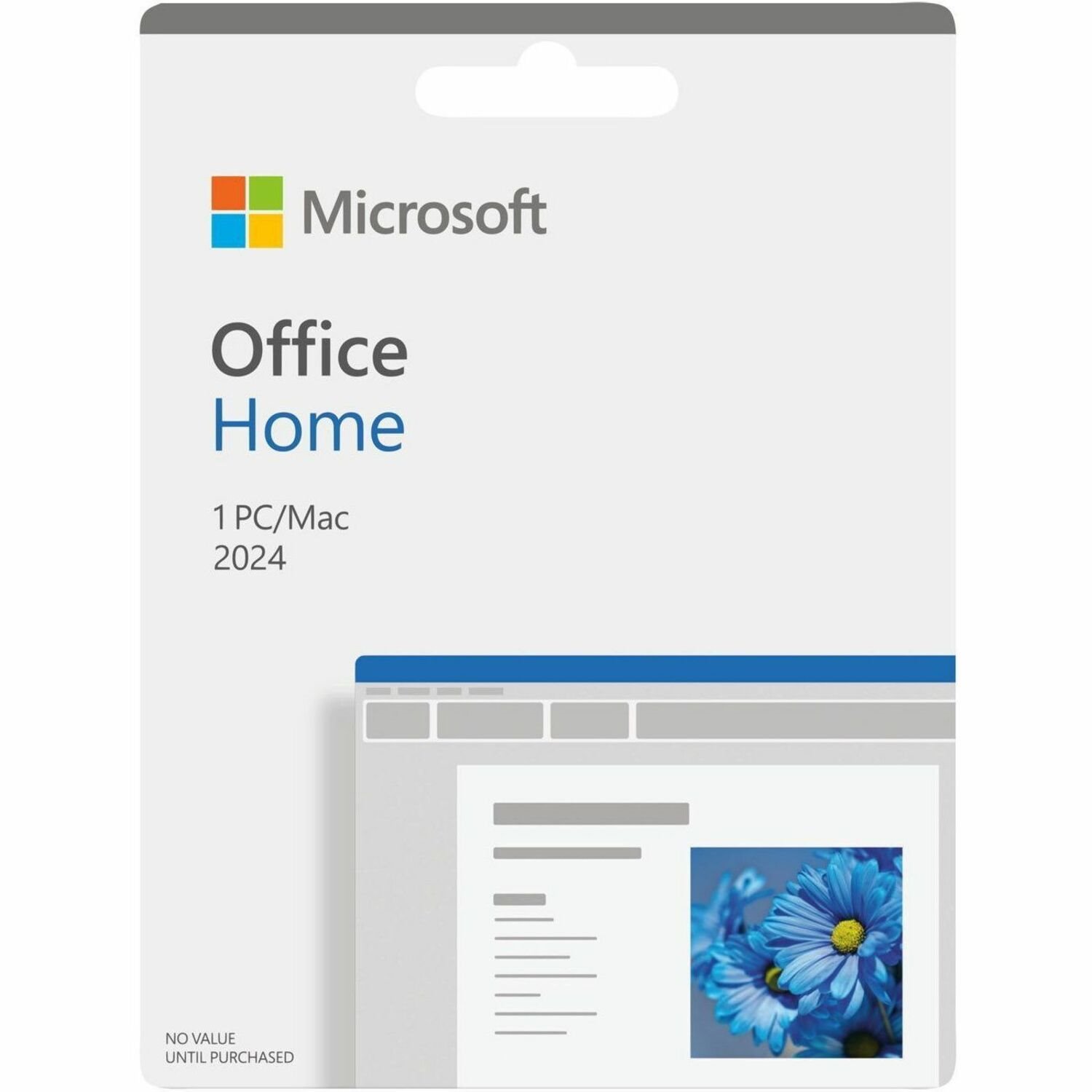 Microsoft Office 2024 Home - Perpetual License - 1 User, 1 Device